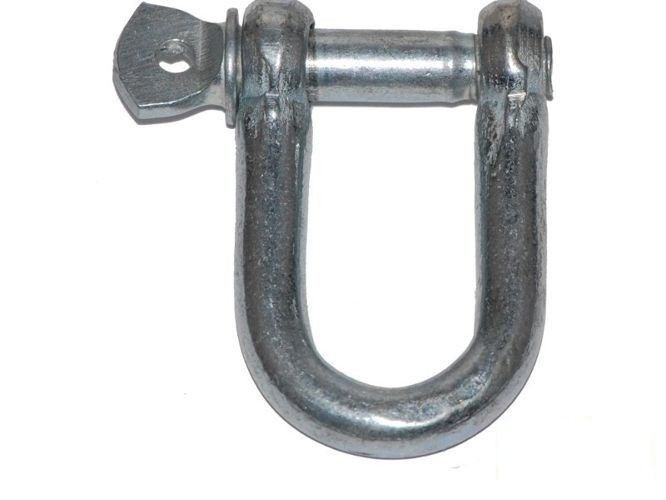 Metal shackle M6 24x13 mm galvanised