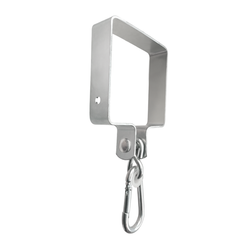 Metal swing hook galvanised 120x120 mm