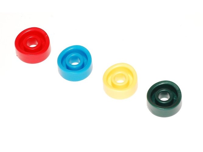 Plastic distance ring for round wood ø 120 mm