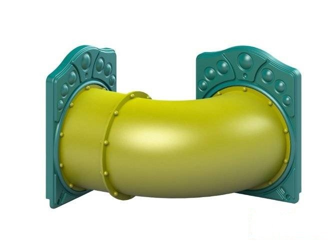 Tunnel curved Tunnel slide 90 degree slides OTITU Place zabaw