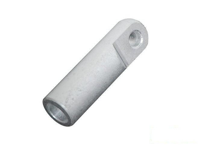 Aluminum ferrule for 16 mm rope with eye bolt