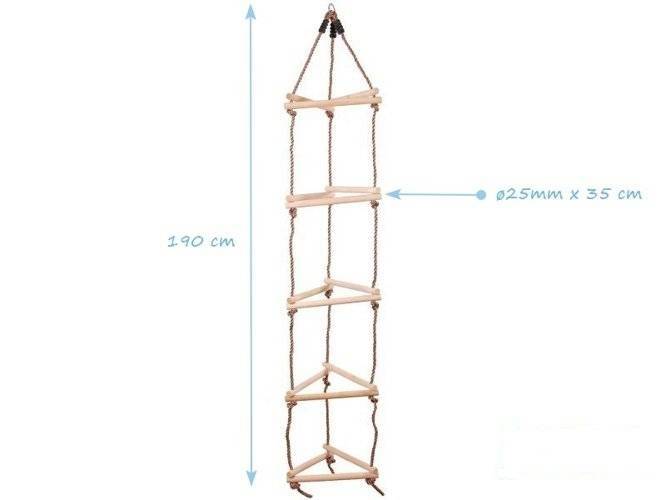 Rope ladder 3 sides 