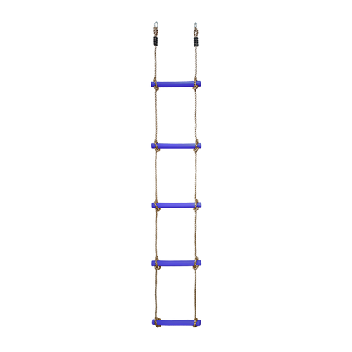 Rope ladder with 5 plastic rungs