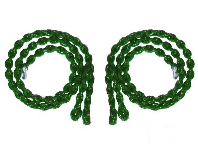 Rubber coated chainset 6 mm 1,8 m