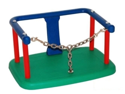 Baby swing seat with chain for commercial