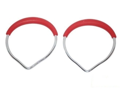Metal Gym rings (without ropes)