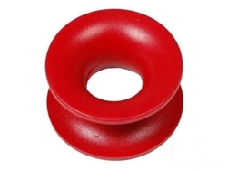 Plastic circle for the reinforced rope