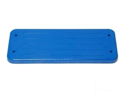 Rubber seat with metal insert