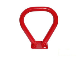 Stainless steel handgrip for see saw for square wood