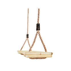 Wooden swing seat
