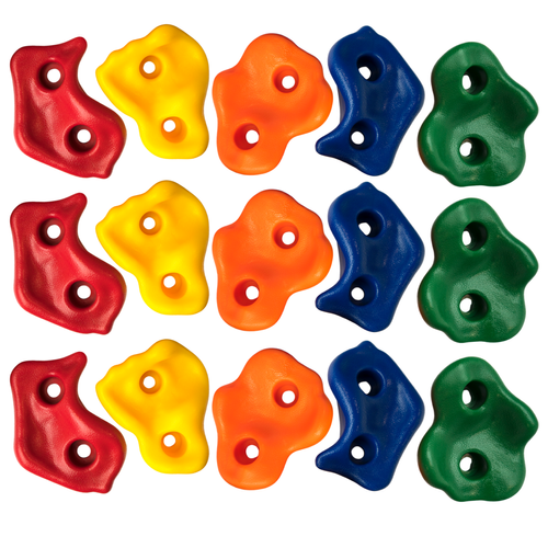 Plastic climbing stones 