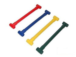 Plastic rung for armed rope red 16 mm