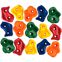 Plastic climbing stones