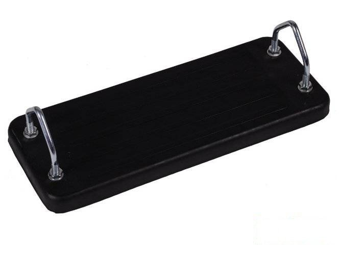 Rubber seat with metal insert + 2 x Seat-mounted metal U-bolt M10