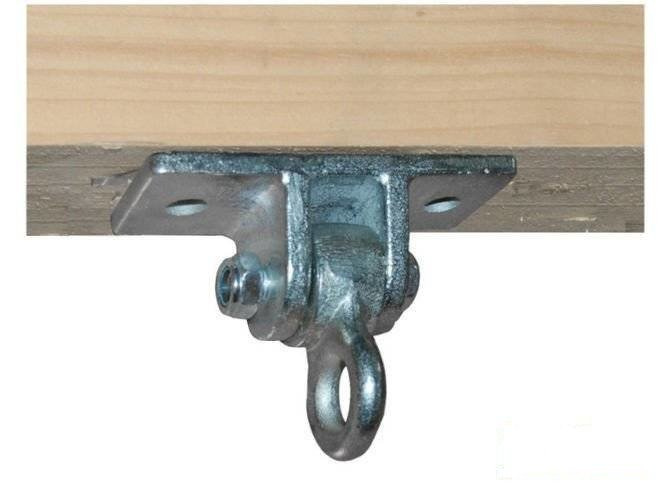 Metal swing hook "I" type