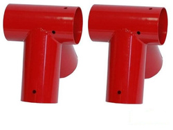 Metal swing corner round 90 angle 100-100