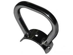 Stainless steel handgrip for see saw for round wood 120mm