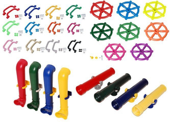 Plastic handgrips set 250x75 mm