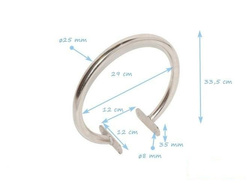 Handgrip for see saw Ø240 stainless steel