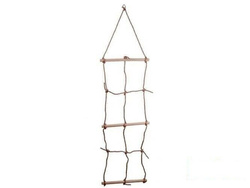 Climbing net with wooden rungs 2200x470 mm