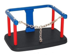 Baby swing seat with chain for commercial