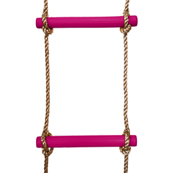 Rope ladder with 5 plastic rungs