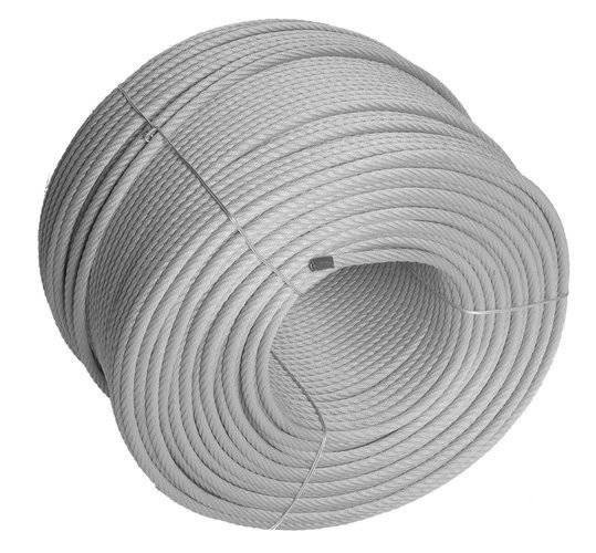 Reinforced (armed, wired) rope PP 16 mm