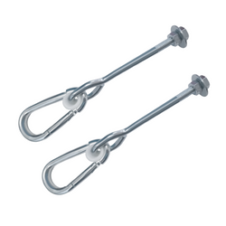 2xMetal swing hook "A" type M12 140 mm