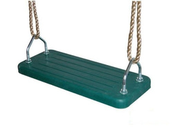 Rubber swing seat