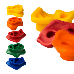 Plastic climbing stones 