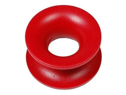 Plastic circle for the reinforced rope