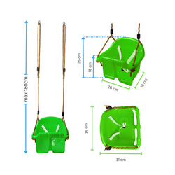 Baby swing seat Plastic ECO