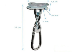 Metal swing hook P-type