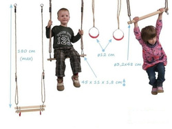 Gymnastics equipment set