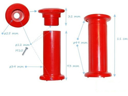 Plastic gripps set 100 mm 