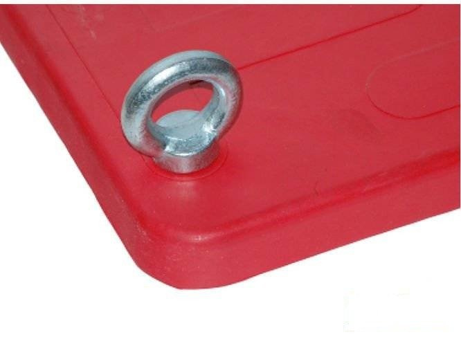 Metal threaded eye M10x28 mm galvanized