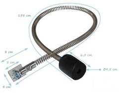 Cable way for round wood
