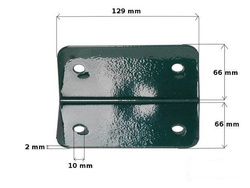 Angle connector to the wooden beams