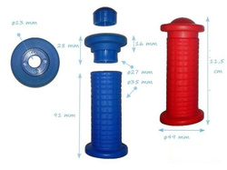 Handgrips / foot rests 100 mm