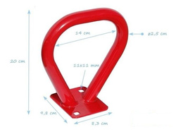 Stainless steel handgrip for see saw for square wood
