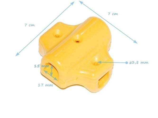 X connector ø 16 mm