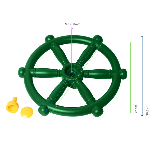 Steering Wheel Ship Star