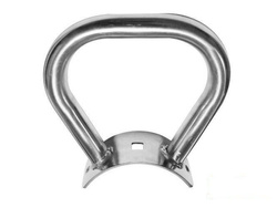 Stainless steel handgrip for see saw for round wood 120mm