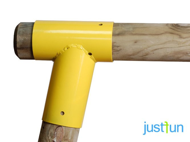 Metal swing corner round 100 angle 100-100