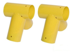 Metal swing corner round 100 angle 100-100