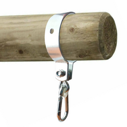 Metal swing hook ø 100 mm galvanised