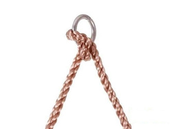 Climbing net with wooden rungs 2200x470 mm