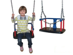 Baby swing seat with chain for commercial