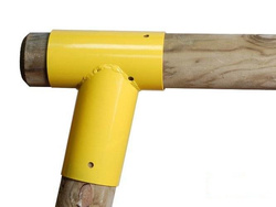 Metal swing corner round 100 angle 100-100