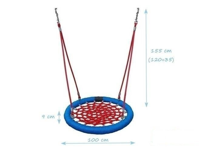 Nest swing 100 cm for commercial